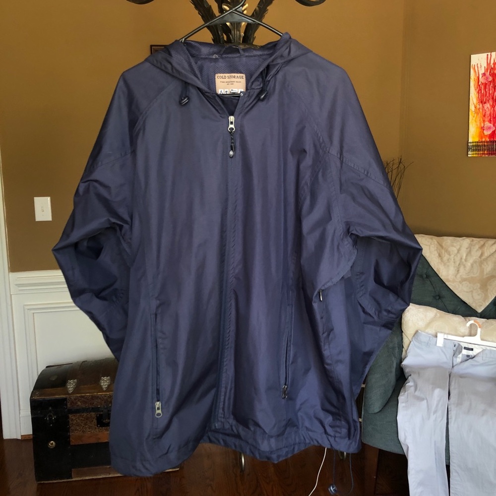 Cold Storage Rain Hiking Windbreaker Jacket